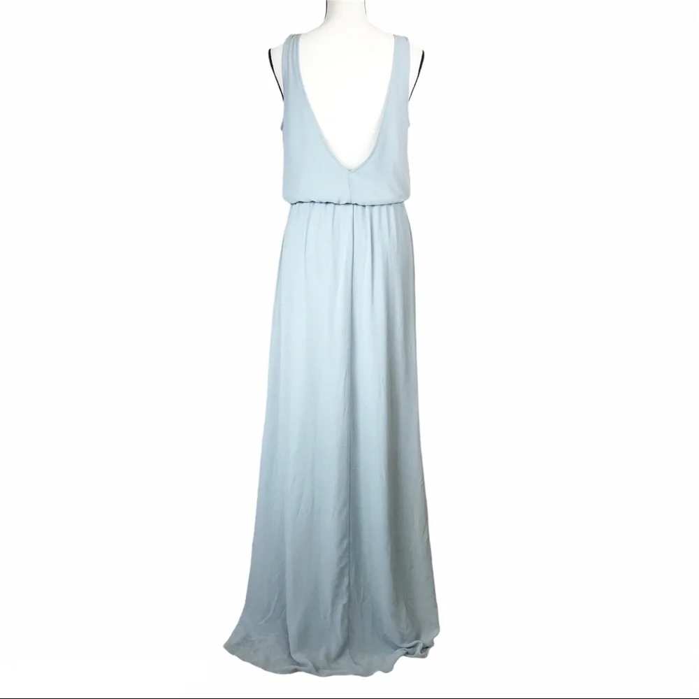 NWOT SMYM Kendall Steel Blue Maxi Dress - Picture 4 of 9